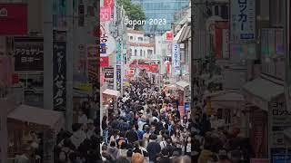The busy Takeshita Street  in Tokyo Japan #japan #tokyojapantrip #takeshitastreet #wanderlust