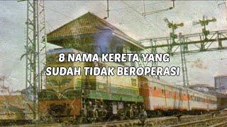 8 Nama Kereta Yang Sudah Tidak Beroperasi