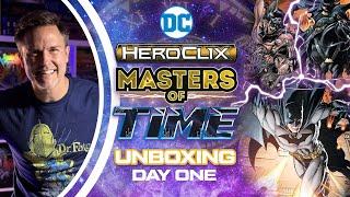 DC HeroClix Masters of Time Unboxing  Day 1