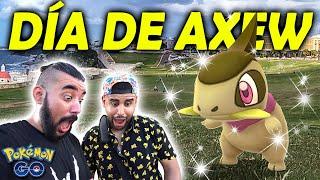 DÍA DE LA COMUNIDAD DE AXEW EN POKÉMON GO