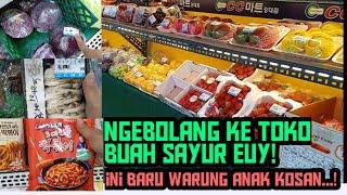 Ngebolang ke Tukang Buah Sayur di Korea  Ternyata masih ada tauge tapi Beras Mahal 100 ribu  2Kg