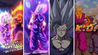 DOKKANFEST LR BEAST GOHAN SUPER ATTACKS INTRO ACTIVE SKILL  ANIMATIONS DBZ Dokkan Battle