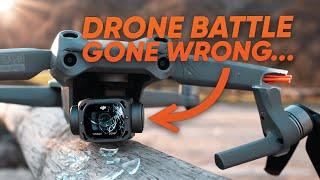 FPV DRONE vs. NORMAL DRONE Battle gone wrong 