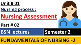 Nursing Assessment Lecture  In UrduHindi  Unit 1 Part 2  Fundamentals of Nursing  BSN Lectures