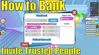 How to Invite and Use The Bank in Pet Sim X  Gather interest everyday  Is it Worth it?