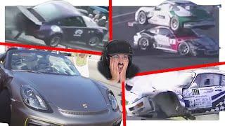 IDIOTAS con SUPERCOCHES edicion PORSCHE CRASHES DE LOS BUENOS