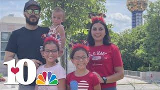 Mother of East Tennessee family celebrates Independence Day as a US citizen for the first time