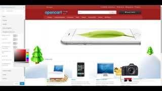 OpenCart Extension Theme Customizer Demo