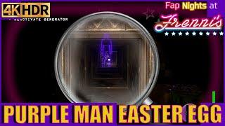 Purple Man Easter Egg  4K  Fap Nights At Frennis Night Club Gameplay