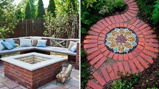 Stunning red brick ideas for your garden Not perfect creative yard and landscaping