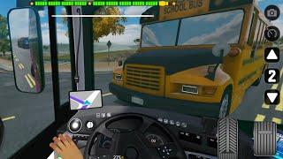 accident Gameplay - Routes Passengers & Challenges Bus simulator 2024