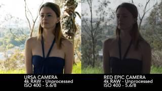 Blackmagic Ursa camera vs Red Epic - RAW vs. RAW