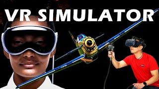 VR Simulator for Painting Aircraft and Cars