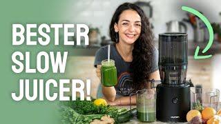 OBST & GEMÜSE ENTSAFTEN » Vorteile Rezepte & Slow Juicer Empfehlung HUROM H320N REVIEW