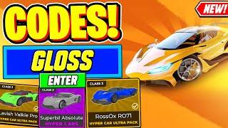 ️New️ ALL WORKING GLOSS UPDATE CODES For Car Dealership Tycoon - Roblox Car Dealership Tycoon