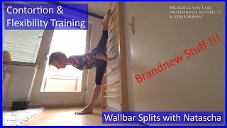 Contortion Training by Flexyart 227 At the Wallbar - Also for Yoga Poledance Ballet Dance