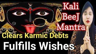 Removes Karmic Debts Fulfills Wishes Kali Beej Mantra Benefits Kali Mudra 
