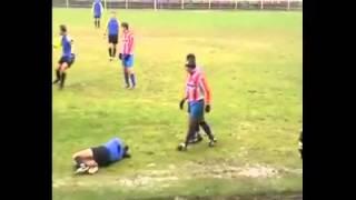 Worst Sunday league tackle ever