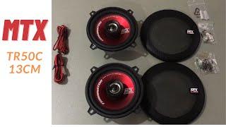 MTX Speakers TR50C 13cm unboxing Peugeot 106