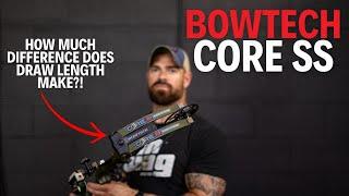 Bowtech Core SS Bow Build & Review At Different Draw Lengths