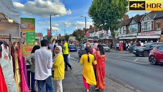 Mini Gujarat in London  London walk in Ealing Road - Wembley 4K HDR