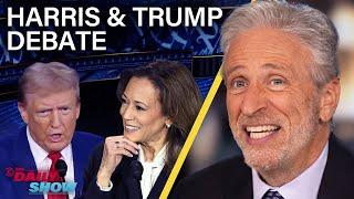 Jon Stewart Tackles Harris & Trumps Debate and What This Means for the Election  The Daily Show