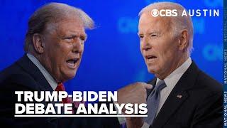 Trump vs Biden analyzing the first presidential debate of 2024