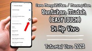 Cara Aktifkan Sentuhan Mudah Easy Touch di Hp Vivo  Tutorial Vivo 2023