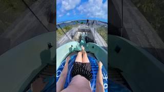 WATERSLIDE ends in RAPID RIVER   Atlantis Bahamas #waterpark #waterslide #adrenaline #bahamas