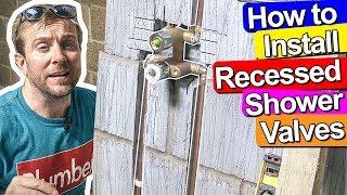 HOW TO FIT A RECESSED CONCEALED SHOWER VALVE - Plumbing Tips