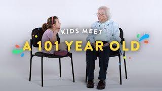 Kids Meet a 101 Year Old  Kids Meet  HiHo Kids