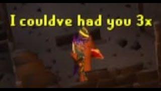 When you bring your HCIM to wildy