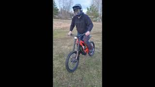 Testing SUR-RON BEE X - OFFROAD Electric bike #SHORTS