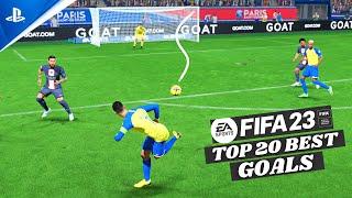 FIFA 23 - TOP 20 BEST GOALS #4  PS5 4K60 HDR