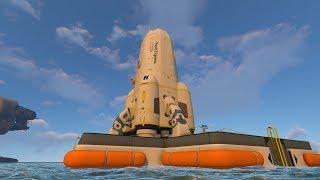 SUBNAUTICA ROCKET BUILD AND LAUNCH