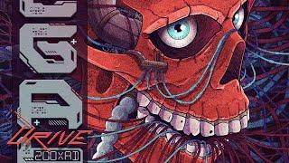 Mega Drive - 200XAD Full Album Dark Synthwave  Cyberpunk