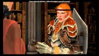 Dragon Age 2 Aveline Punches Hawke