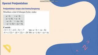 PJJ Matematika 7 Pertemuan 1 Bilangan