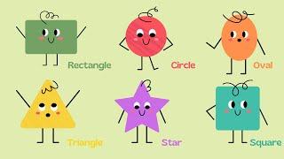 Shapes and Colors Song for Kids  Fun Learning with TinyTutorKidsTV