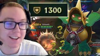 1300+ ARMOR Rammus TOP is BROKEN   Thebausffs VOD W Chat