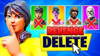 I Deleted My TWINS Fortnite Account revenge