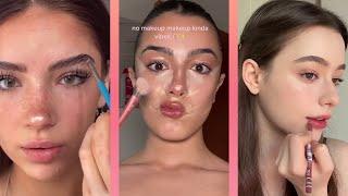 Natural makeup tutorial 2023  makeup routine tiktok compilation