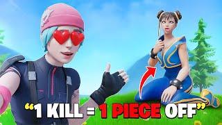 1 KILL = 1 PIECE OF CLOTHING.. #6 SUS FORTNITE GAMEPLAY