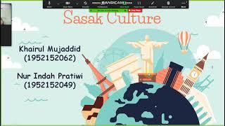 Presentation about Sasak Culture