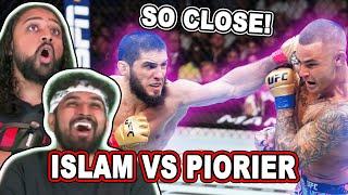 Islam Makhachev SUBS Dustin Poirier FULL FIGHT REACTION