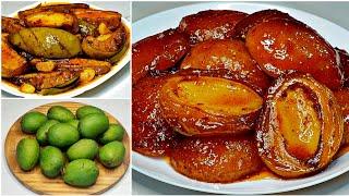 ২টি কাচা আমের আচারের রেসিপি  Bangladeshi Achar Recipe  Kacha Amer Achar Recipe Bangla