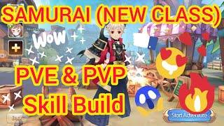 Laplace M - SAMURAI CLASS PVP & PVE SKILL BUILD