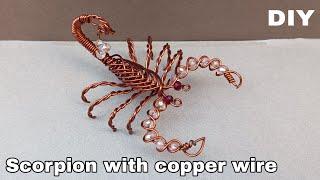 How to make wire scorpion sculpture by 2neart