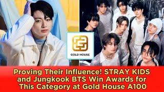 Proving Their Influence STRAY KIDS and Jungkook BTS Win Awards for This Category at Gold House A100