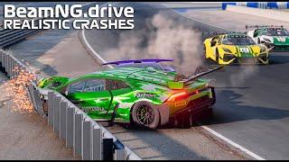 Realistic Motorsport Crashes #3  BeamNG Drive